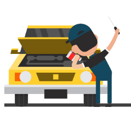 Expert hybrid battery mechanics offering repair and installation services across Pakistan.