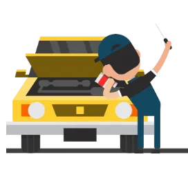 Expert hybrid battery mechanics offering repair and installation services across Pakistan.